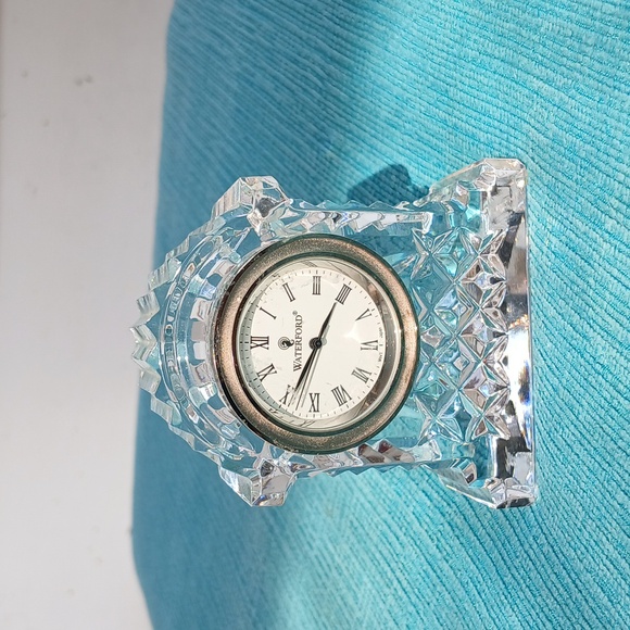 Waterford Crystal Battery Operated Clock - Picture 3 of 10